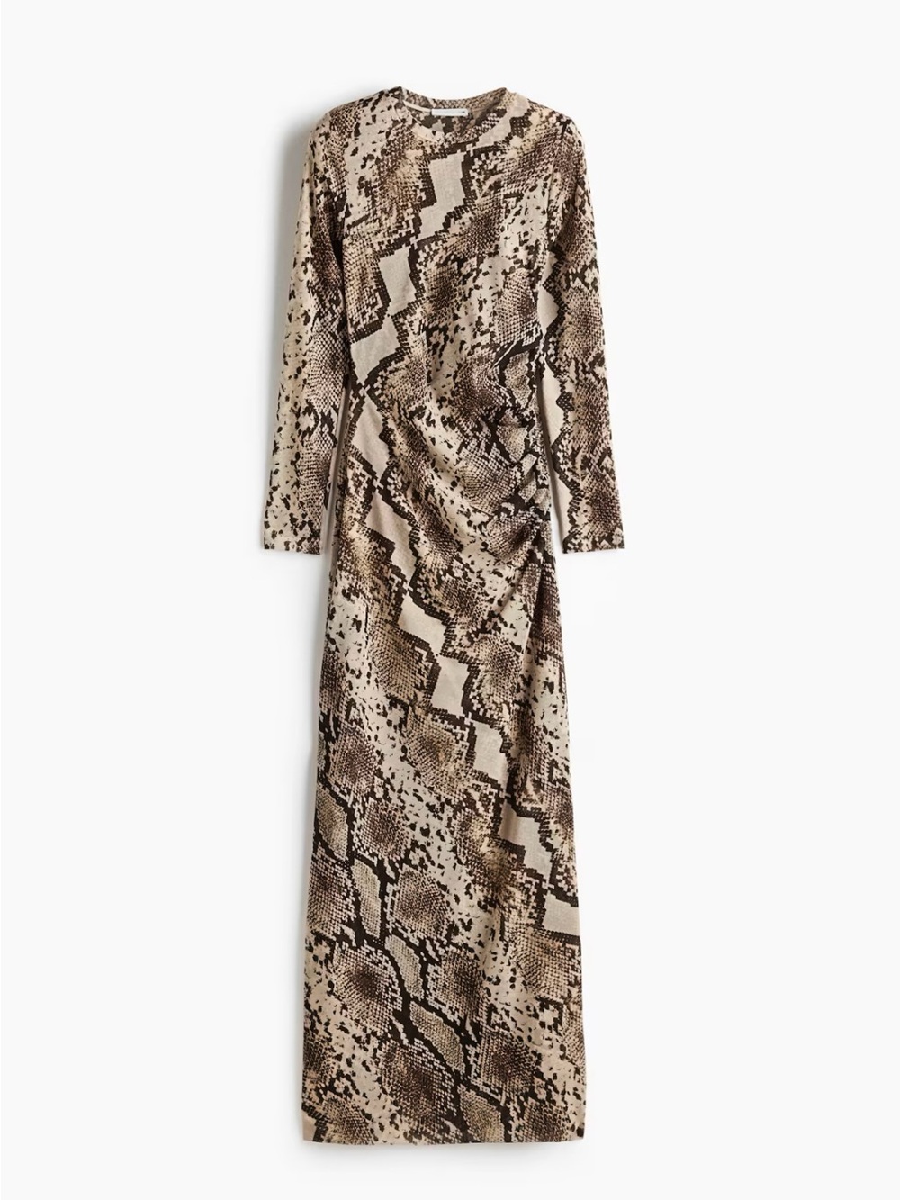 STELLA MCCARTNEY H&M
NWT SNAKESKIN-PRINT MESH DRESS SIZE XL